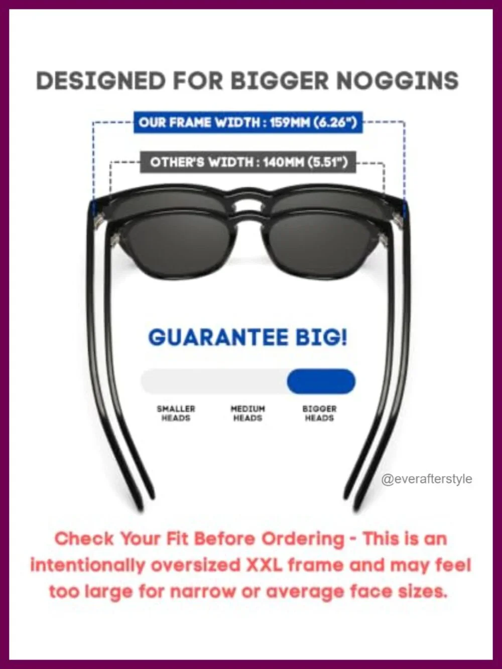 XXL Polarized Sunglasses Oversized Square Aviator TR90 Frame